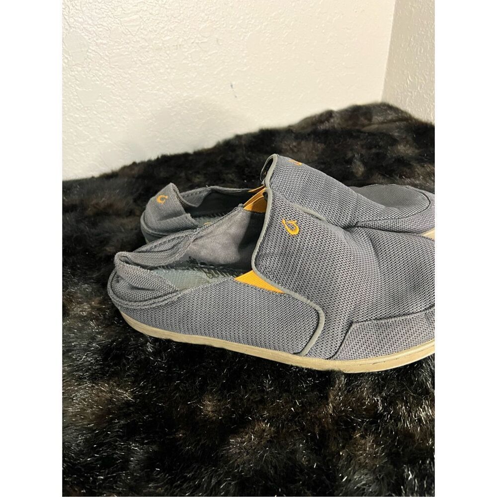 Olukai Nohea Mesh Slip-On Mens Shoes Size: 11.5 Mens Gray